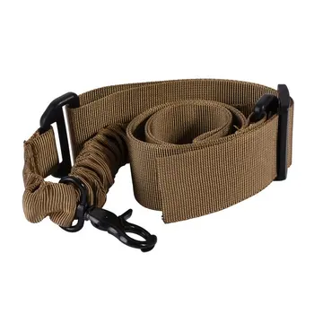 

Multi-function Adjustable Nylon Tactical single point Bungee Rifle Gun Airsoft Sling hunting gun Strap Droppingship