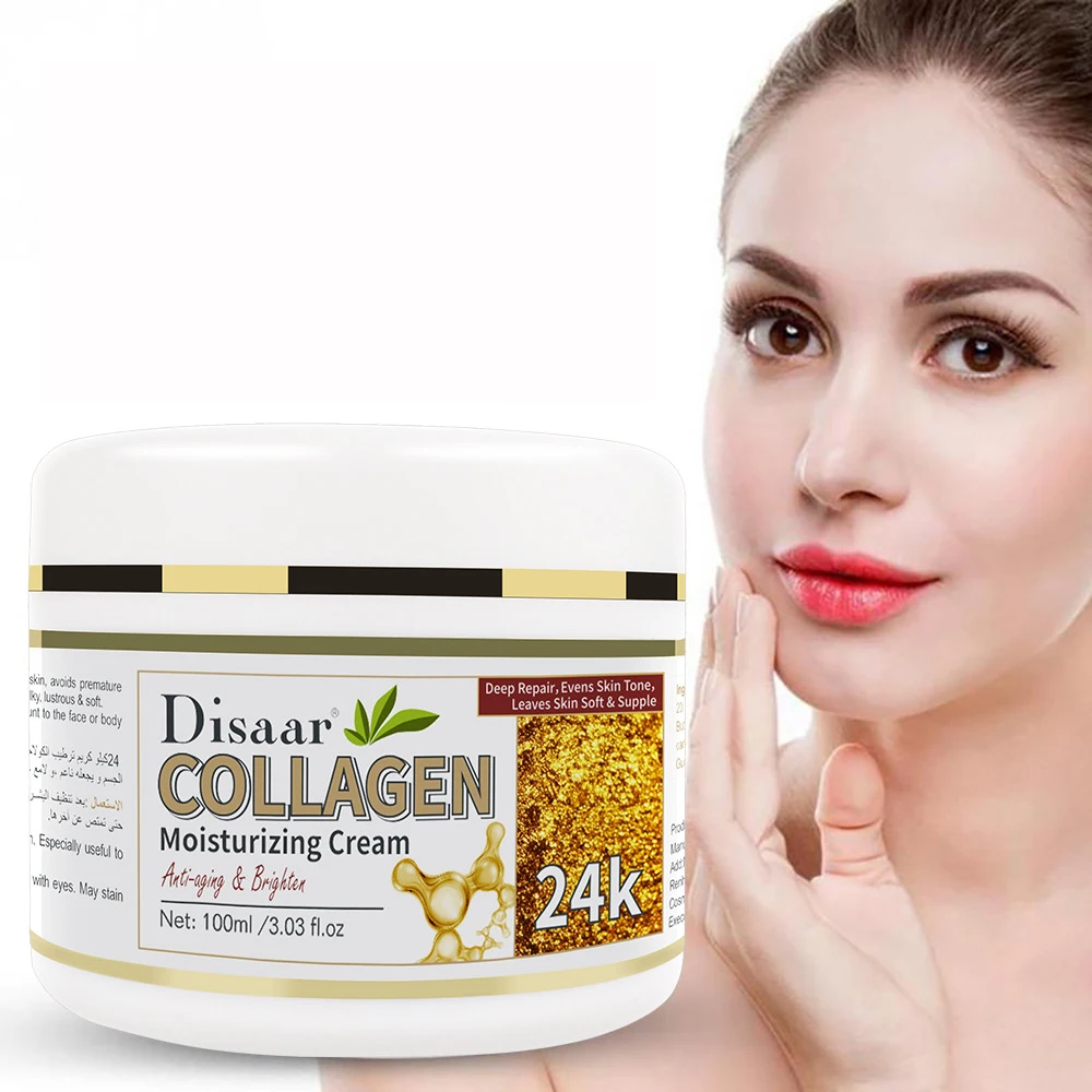 

Collagen Cream Deep Moisturizing Face Hand Smoothing Body Brightening Skin Anti Wrinkle Whole Body Care Family Use