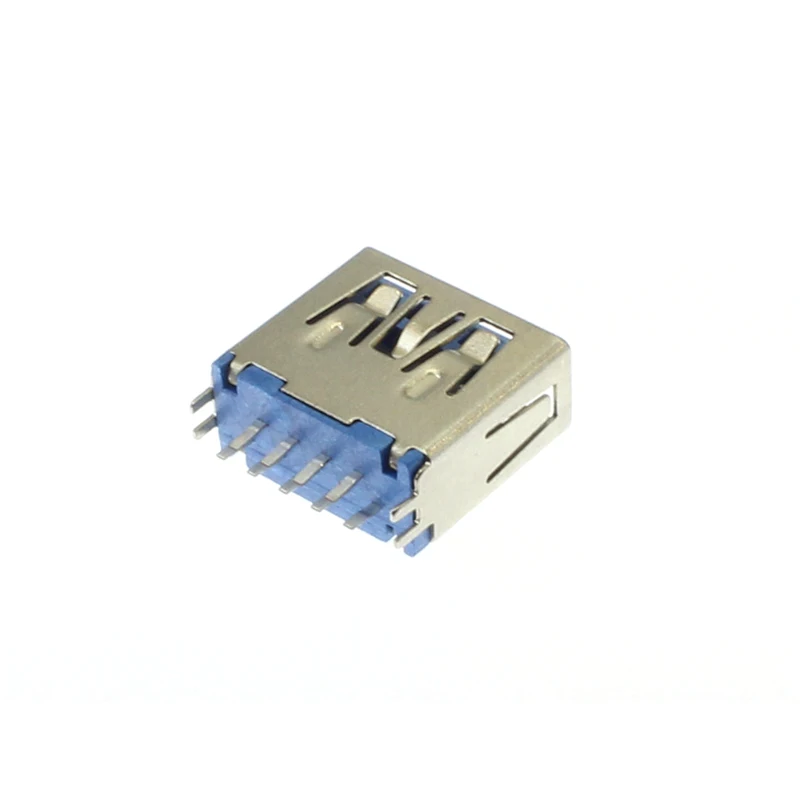 20 шт./партия USB 30 в 1.5A разъемы 9p USB женский порт Jack хвост разъем PCB электрические терминалы
