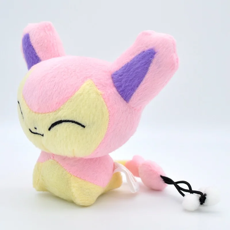 Takara Tomy Pokemon Pikachu Eevee плюшевые игрушки Jigglypuff Charmander Gengar Bulbasaur животные плюшевые мягкие игрушки для детей - Цвет: xiangweimao