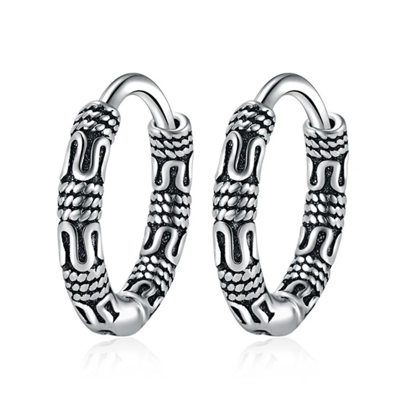 

Серьги женские из серебра 925 пробы, с пеньковой веревкой