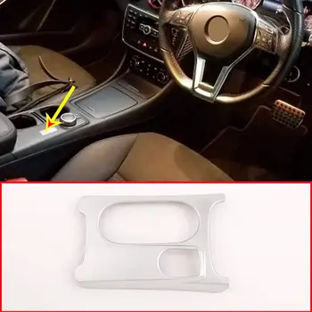 

ABS Matte Cup Holder Cover Trim for Mercedes Benz A/GLA/CLA Class C117 W117 W176 X156 2012-2018 (Right Drive)