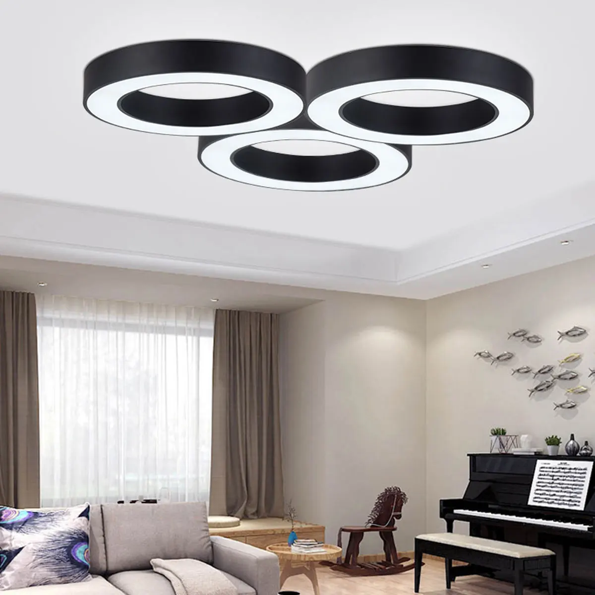 

110V-220V 30W LED Round Panel Light Surface Mounted leds ceiling down LED Kitchen Bathroom Office Room Wall Lamp
