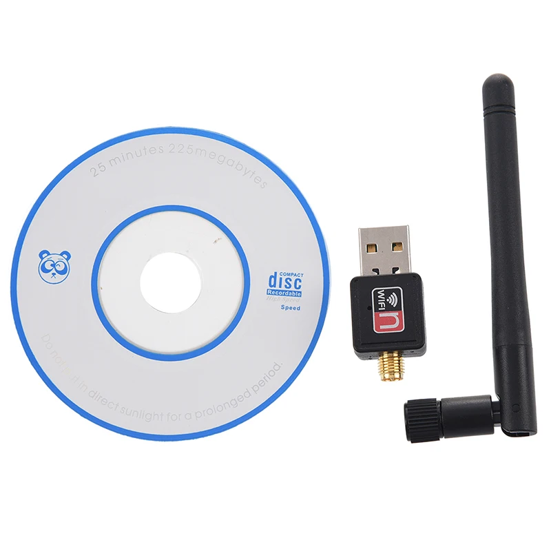 Мини 150 м USB Wi-Fi беспроводной LAN 802,11 n/g/b адаптер с антенной