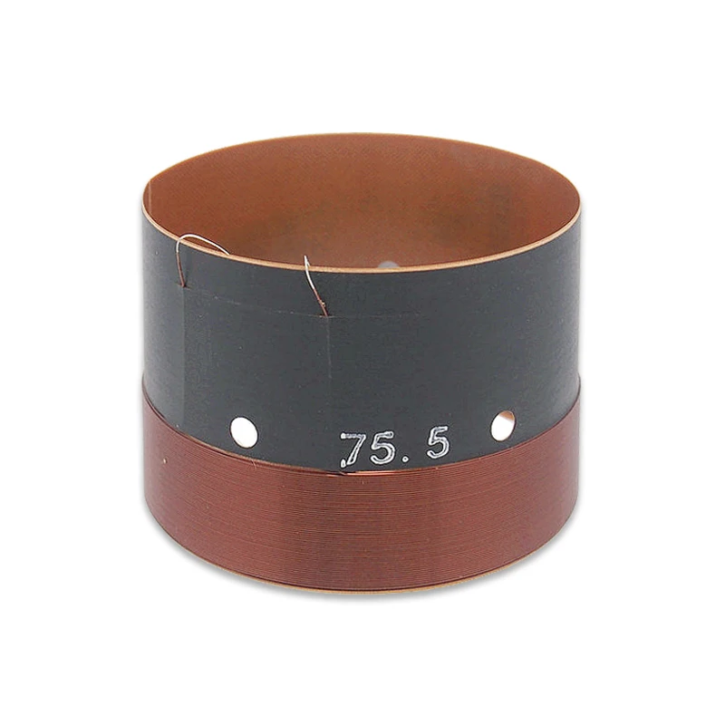 75.5 DJ 스피커 우퍼 보이스 코일 3 인치 유리 섬유 홈 시어터베이스 수리 부..