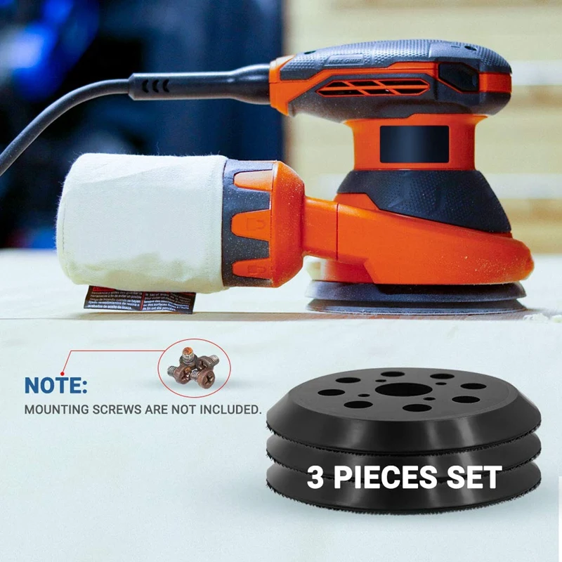 5 אינץ 8 חור וו ולולאה סנדר החלפת גיבוי 