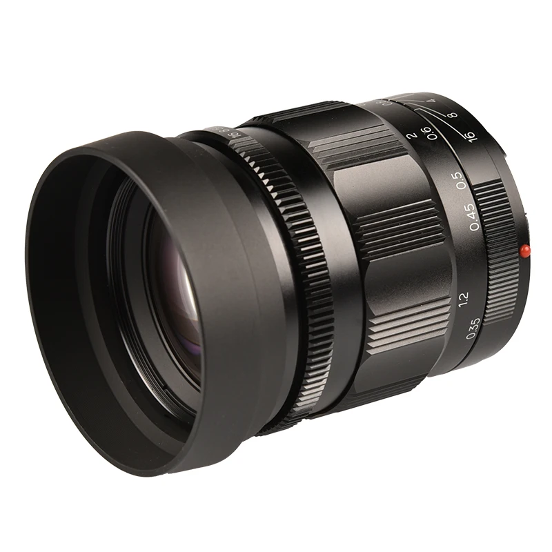 Vlogmagic 50mm F1.1 Large Aperture Manual Focus Fixed Full Frame Lens Hood for Sony E Canon RF Nikon Z Mount Mirrorless Cameras 6