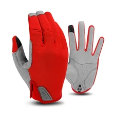 Велосипедные перчатки для горного велосипеда, перчатки с сенсорным экраном, гибкие ветрозащитные теплые мужские и женские осенние и зимние перчатки, S-05