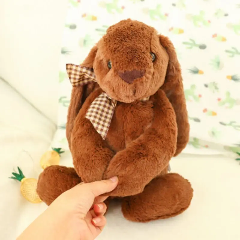 

New 1 PC Pet Chew Biting Plush Rabbit Doll For Dogs Interactive Soft Playing Exercise Toy Pet Dog Toys #h
