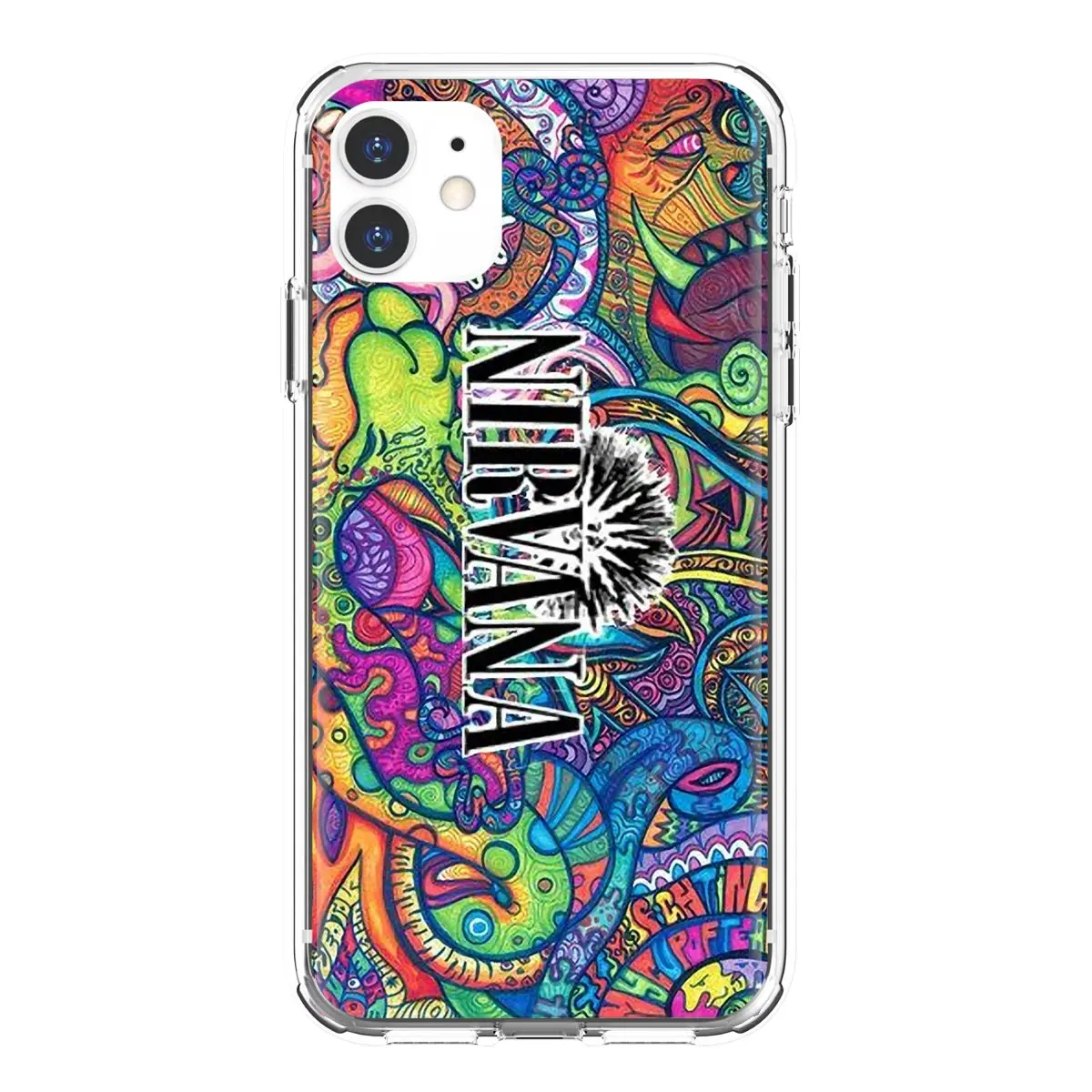 Силиконовый чехол для Samsung Galaxy A3 A5 A7 A9 A8 Star Lite A6 Plus 2015 Nirvana Smiley Face Music Band |