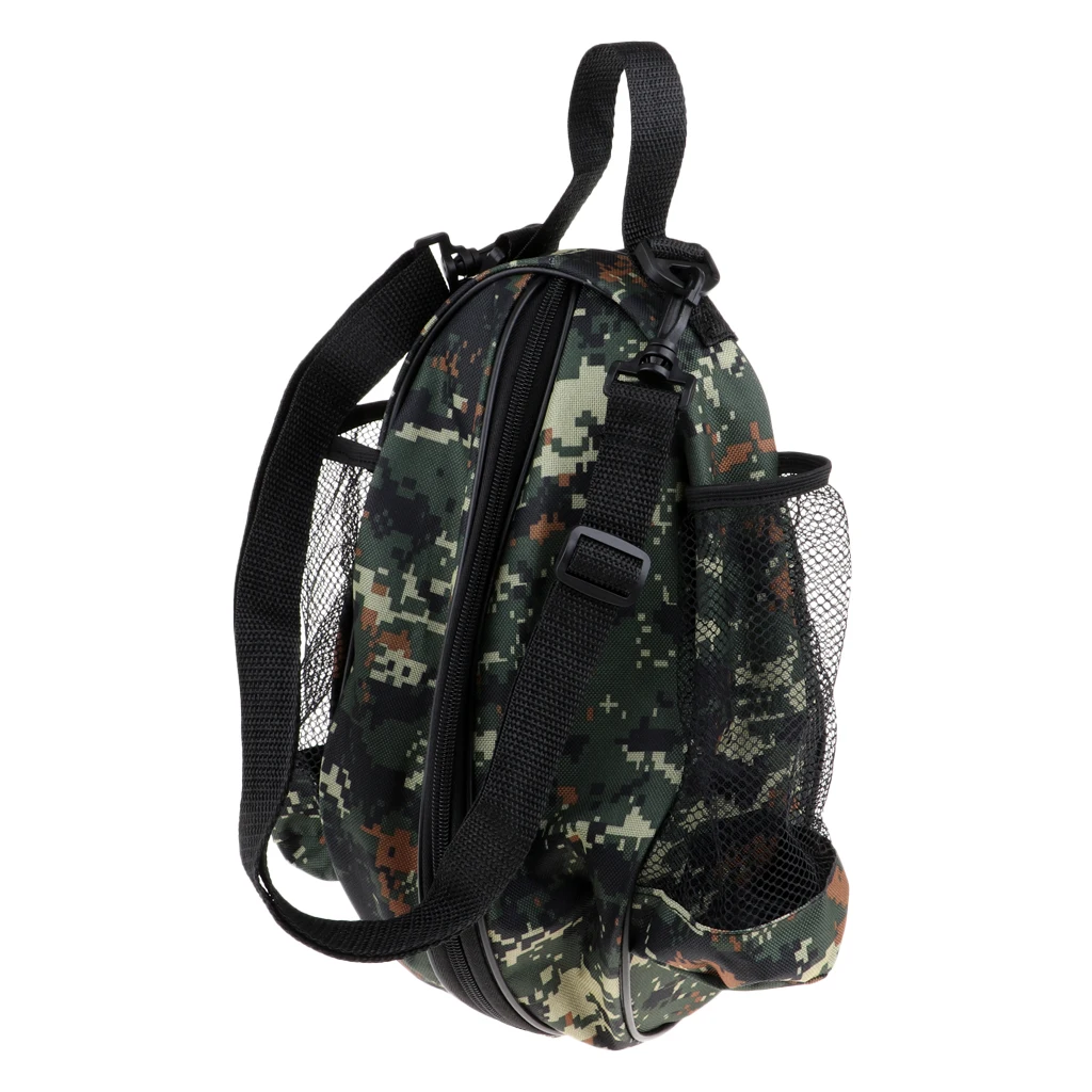 

Basketball Carry Bag Holder with Two Side Mesh Pockets For Football Volleyball Carrying Storage