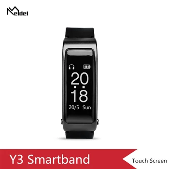 

Y3 2 in 1 Smart Watch Driving Bracelet Smart Watch With Bluetooth Earphone Heart Rate Monitor Pedometer Earphone for IOS Android
