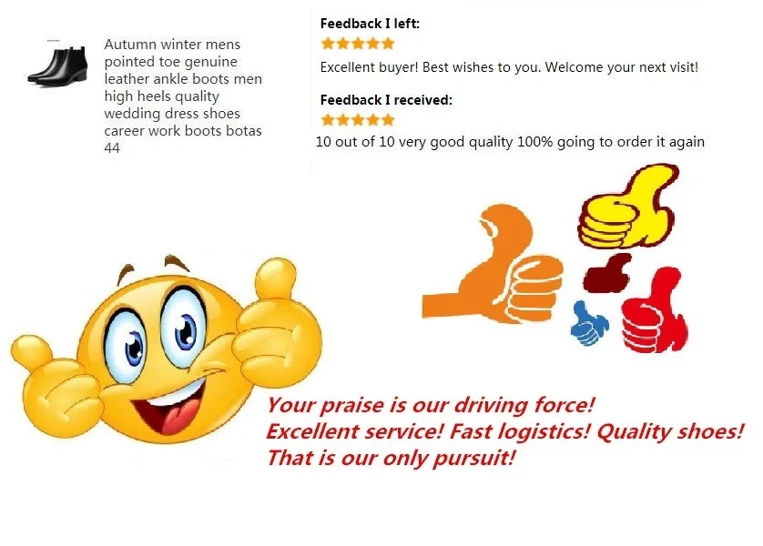 Autumn winter mens pointed toe genuine leather ankle boots men high heels quality wedding dress shoes career work boots botas 44