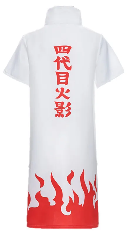 Костюм для косплея Наруто Yondaime Hokage намикадзэ Минато форменный плащ Kakashi Teacher Six