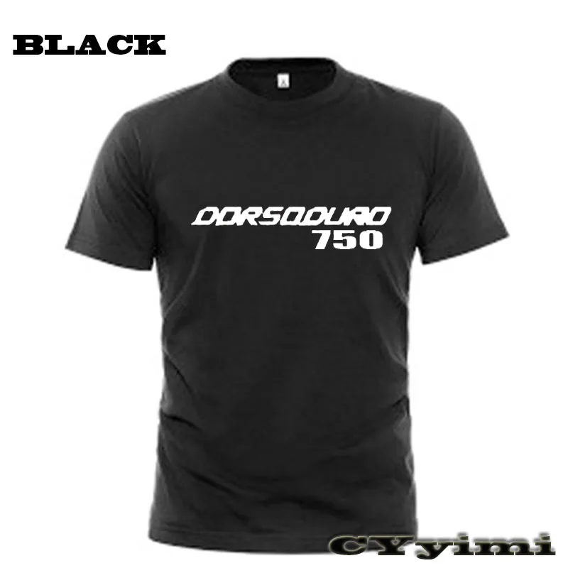 Dla Aprilia DORSODURO 750 T Shirt mężczyźni nowe LOGO T-shirt 100% bawełna lato z krótkim rękawem wokół szyi koszulki męskie