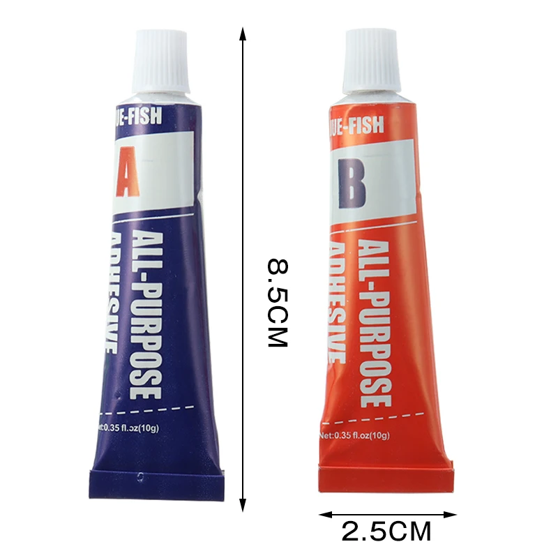 2PCS Epoxy Resin AB Glue All Purpose Adhesive Super Glue For Glass Metal  Ceramic New - AliExpress