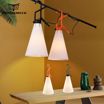 

Nordic PVC Hook LED Pendant Lights Postmodern Restaurant Living Room Pendant Lamp Kitchen Bar Hanglamp Luminaria Light Fixtures