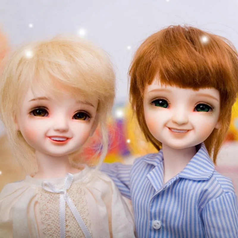 Полный набор BJD кукол SD куклы 1/6 вишневые куклы с подвижными суставами улыбающееся лицо куклы