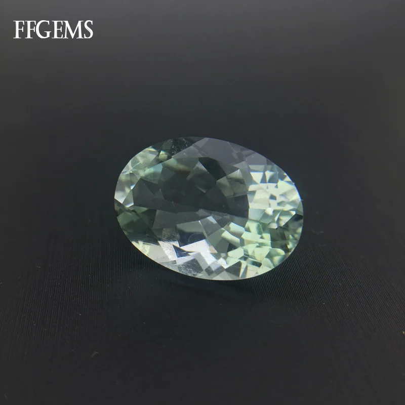 FFGems Natural Green Amethyst Loose Gemstone Fine Jewelry Diy Silver or Gold Mounting for Women Engagement Wedding Gift FFGems Natural Green Amethyst Loose Gemstone Fine Jewelry Diy Silver or Gold Mounting for Women Engagement Wedding Gift