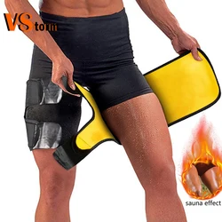 Adjustable Sport Knee Leg Sleeve Slimmer Weight Loss Leg Warm Thigh Slim Restraint Belt Fitness Sweat Band Workout Leg Protecter