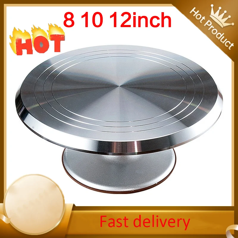 Alumínio Alloy Cake Stand Baking Tool, 8,