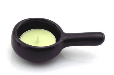 black Candle holder Керамическая ароматерапия масляная горелка с Буддой голова аромат эфирное масло диффузор индийский благовония Будда горелка для тибетских благовоний S - Цвет: black Candle holder