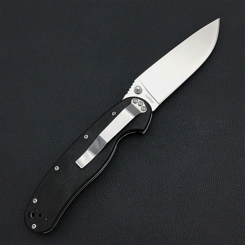 Северная Америка AUS-8 шлифовальный 59-60 RC Многофункциональный Открытый острый охотничий нож Тактический складной нож портативный карманный нож