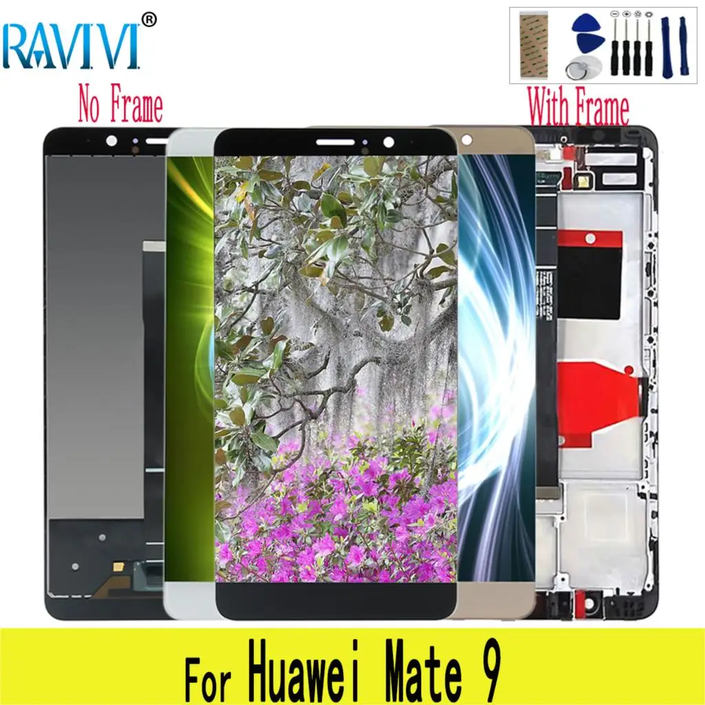 5 9 &quotMate9 ЖК дисплей для Huawei Mate сенсорный экран дигитайзер сборка Замена Mate9|Экраны