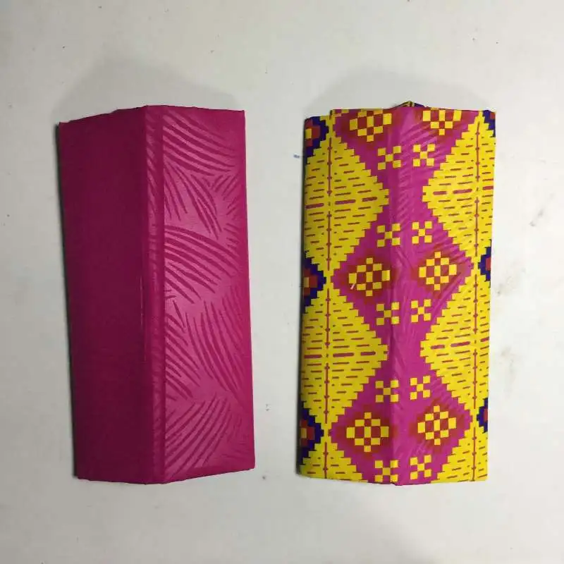 Африканский Воск Базен riche парча жаккардовая ткань Африканское парчовое Ткань 5 ярдов/лот полиэстер хлопок Baizn Brode ткань для одежды