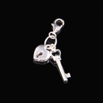 

Hemiston Thomas Heart Lock 925 Sterling Silver Women Charm Fit Bracelet Jewelry for Women Party Gift TS TS537