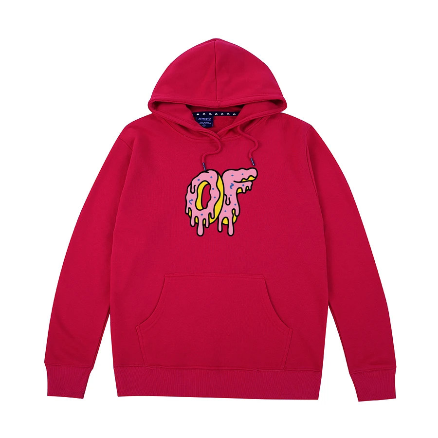Tyler The Creator OFWGKTA принадлежности для гольфа кататься на коньках рисунок Frank Ocean Harajuku с цветочным принтом толстовки для мальчиков, свитшот, для мужчин и женщин, хлопковые носки для девочек - Цвет: Красный