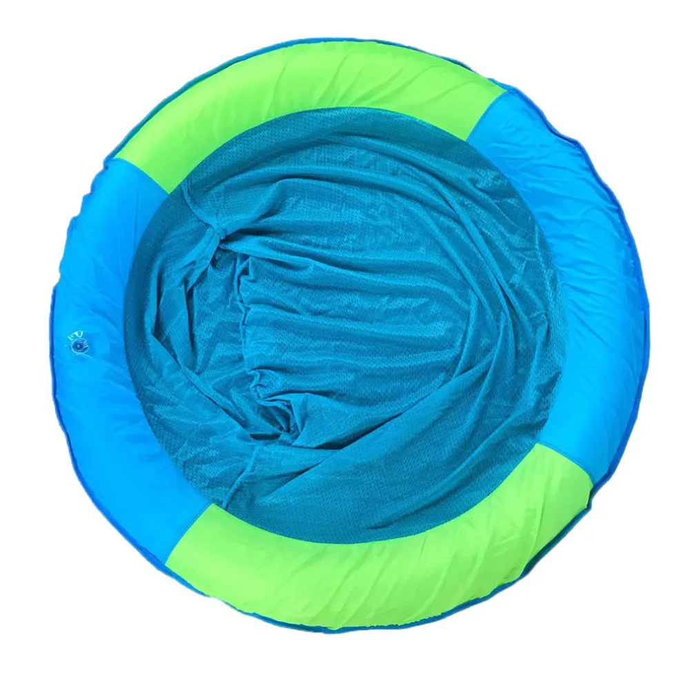 Summer Beach Inflatable Water Hammock Floating Bed Lounge Chair Drifter Swimming Pool Beach Float for Adult