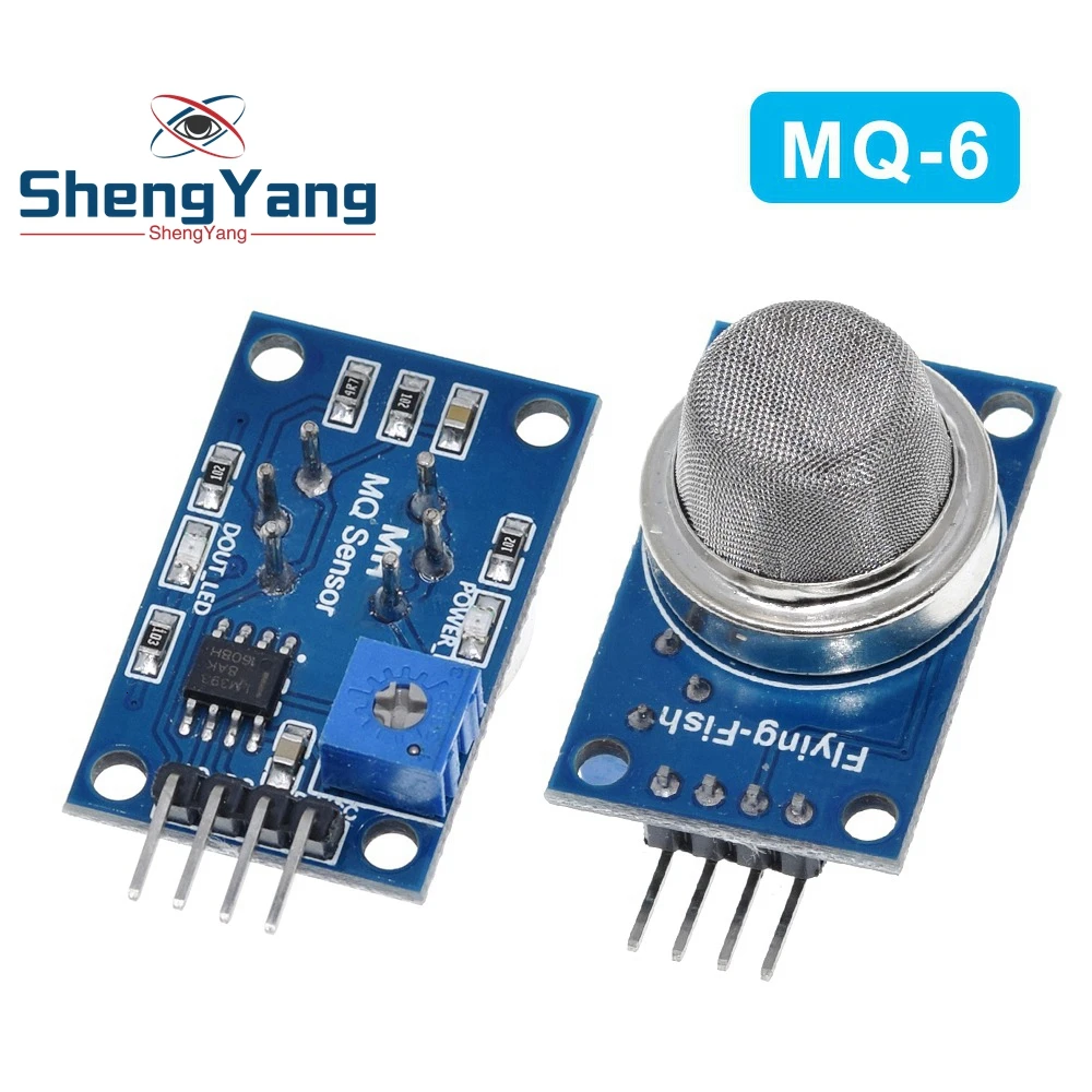 ShengYang 1 шт. MQ 6 LPG датчик газа Модуль сжиженного пропана Iso бутан обнаружения