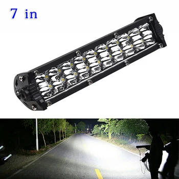 

Parts LED Light Bar Car Auto Shockproof Truck Slim Dual Row Waterproof