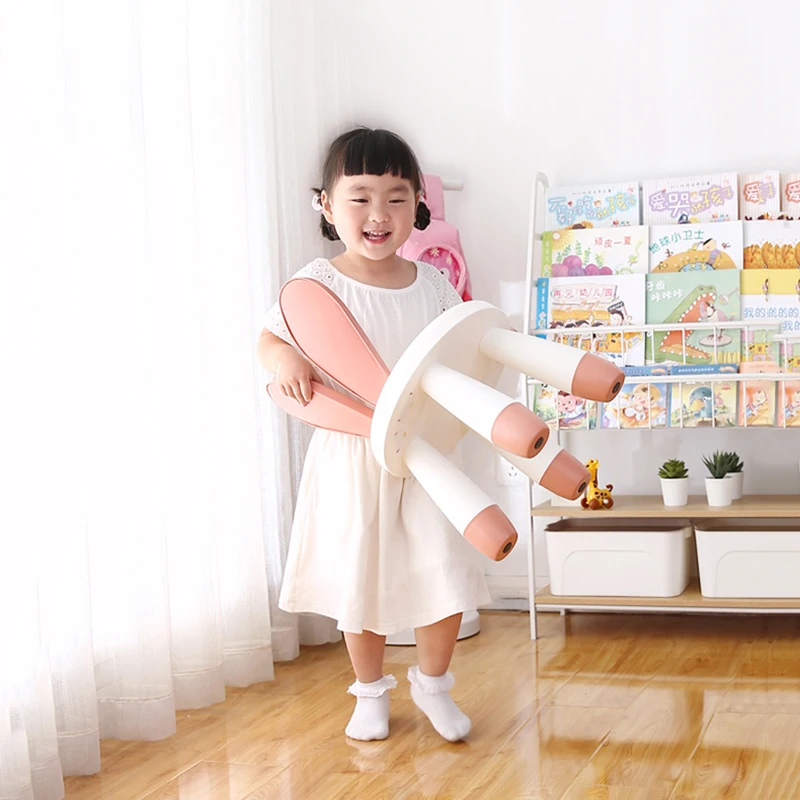 New Original Home Chair Children Stool Footboard Bathroom Furniture Children Rabbit Chair Sofa Stool Birthday Gift Toy