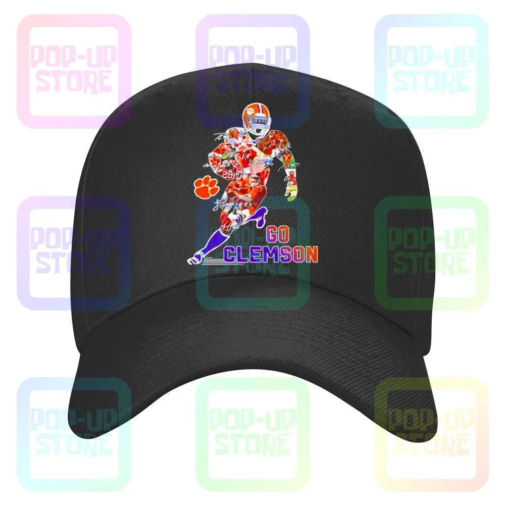 Бейсболка Go Clemson Tigers с надписью футбольного колледжа | Аксессуары для одежды