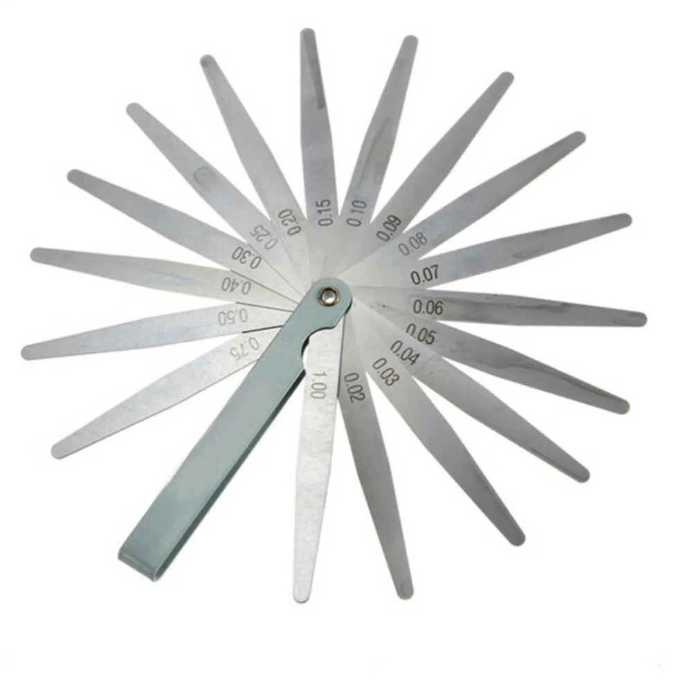

Great Metric Feeler Gauge Gap Filler Thickness Measurement-Tool 17-Blades CA