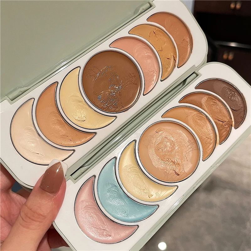 7color Natural Professional Concealer Palettes makeup Facial Face Cream Cosmetic make up kit contour powder wholesale | Красота и
