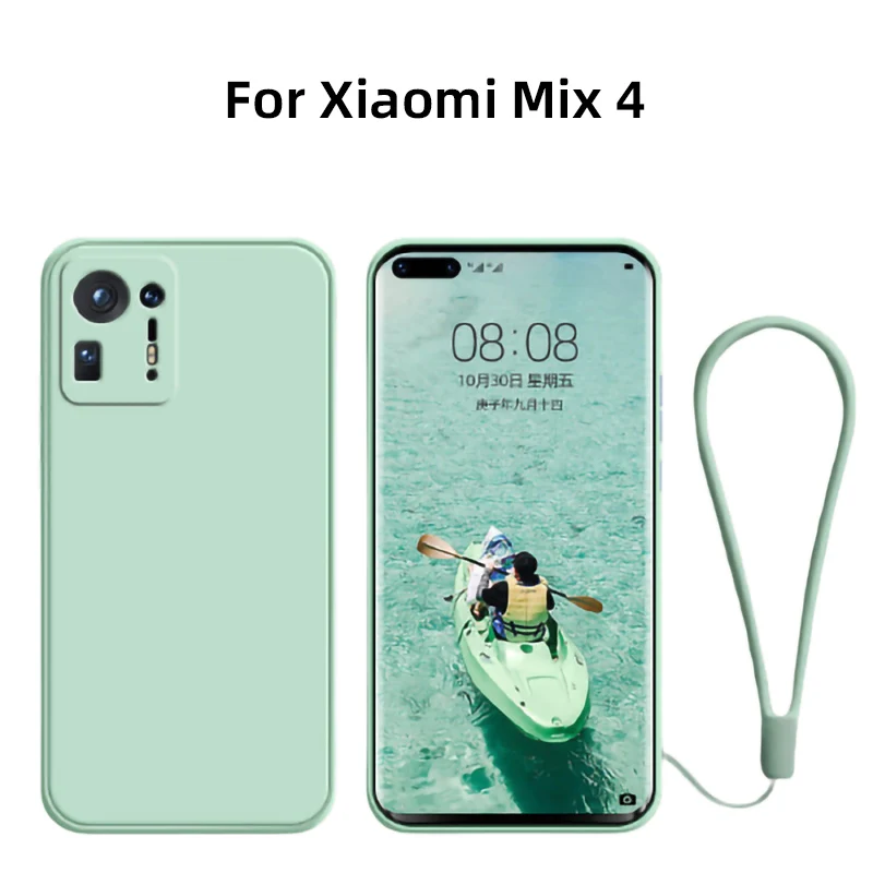 

Anti-fall Matte Phone Case for Xiaomi MIX 4 3 2 Anti-fingerprint Silicone Shockproof Phone Cover for Mi Mix4 Skin-friendly Case