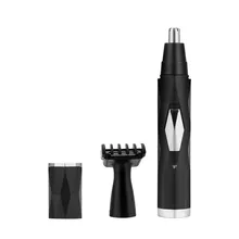 2 в 1 Электрический триммер для носа и ушей, Мужская перезаряжаемая Бритва для удаления волос, машинка для стрижки волос в носу, инструмент для ухода за лицом