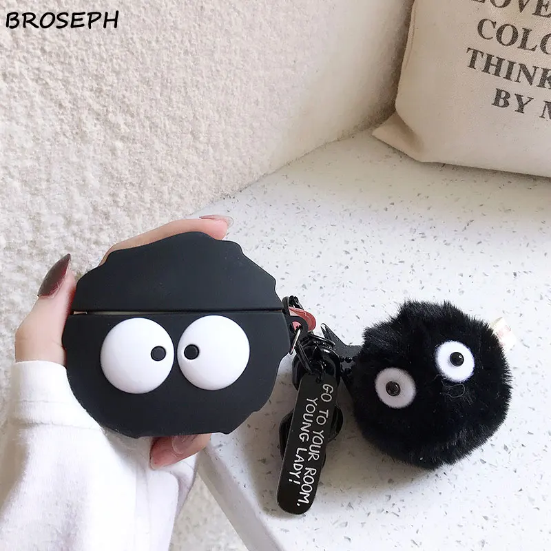 Милый мультяшный 3D чехол Fairydust для Apple Airpods 1 2 Чехол беспроводной чехол для наушников s Чехол Для Air Pods 2 1 чехол с брелком