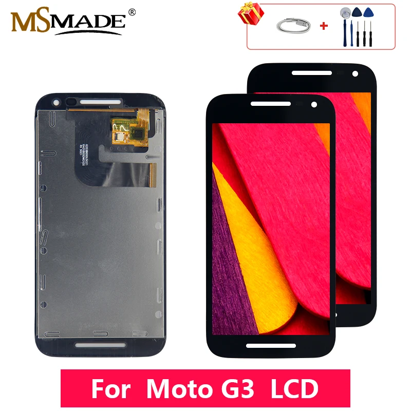 

Original LCD For Motorola Moto G3 XT1544 XT1543 XT1540 XT1541 XT1550 LCD Touch Screen Digitizer With Frame Assembly Parts 5.0"