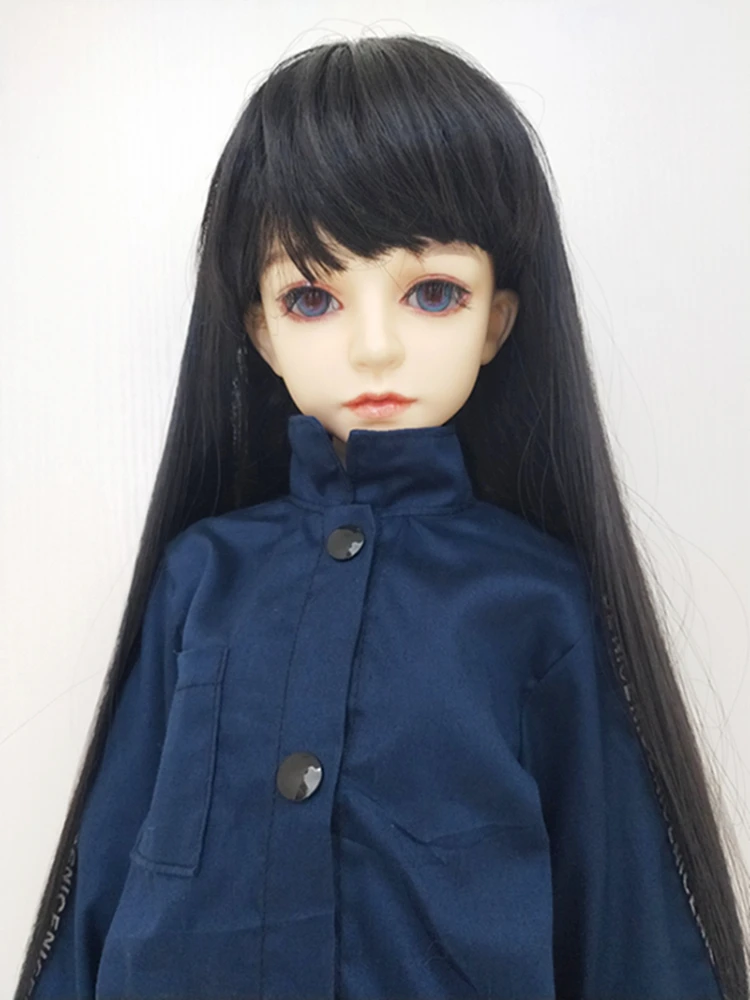 T02-X548-9 Blyth Кукла Одежда 1/3 1/4 bjd 1/6 куклы аксессуары хлопок Письмо Длинный Рукав Рубашка длинные джинсовые шорты