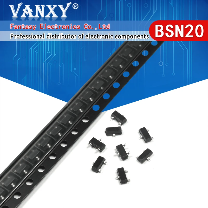 

10 шт. BSN20 M8W SOT-23 SOT