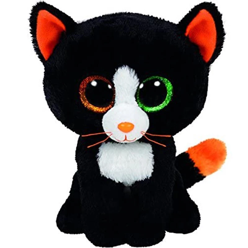 Ty Sofia Peluche Chat Rose A Pois Jouet Animal En Peluche Poupee Cadeau 15cm Aliexpress