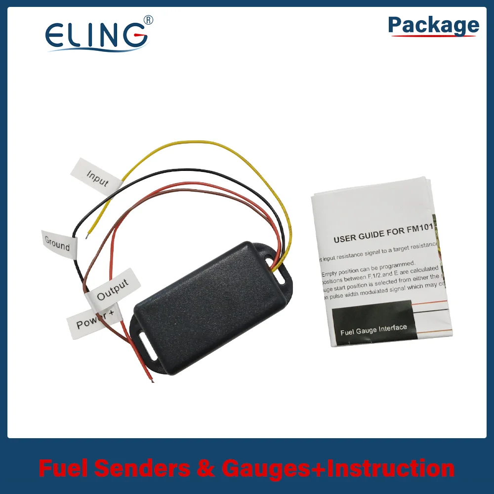 ELING Fuel Gauge Convertor Acts as Interface Between Level Tank Sender & Gauge for All Level and Sensor