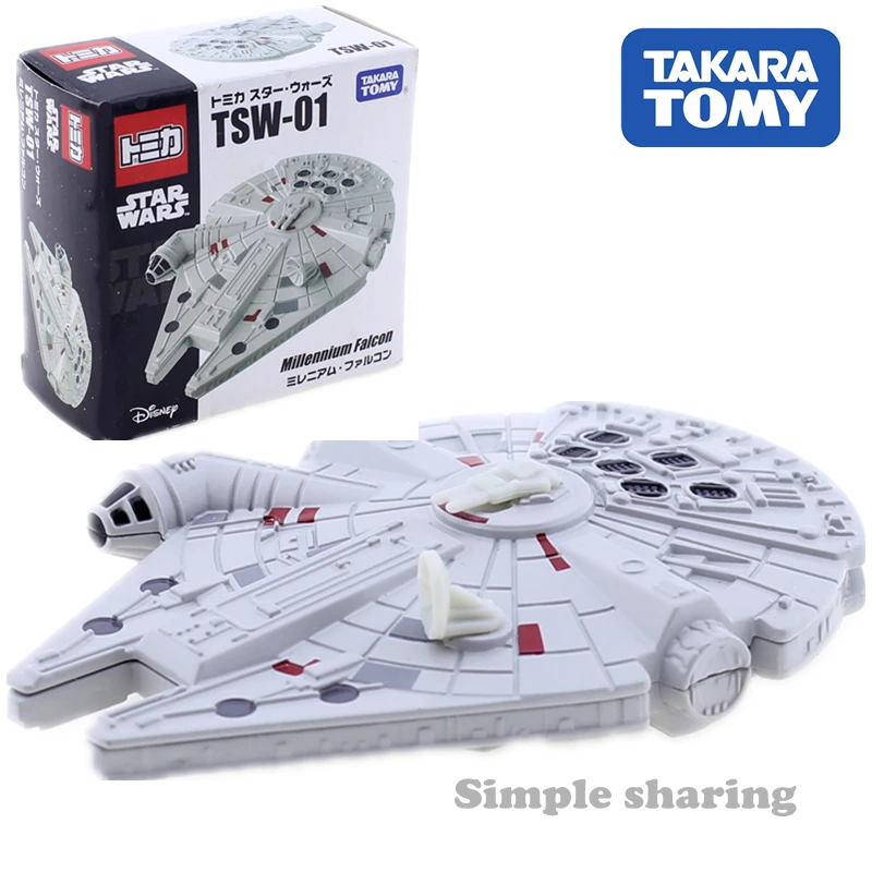 millennium falcon diecast model
