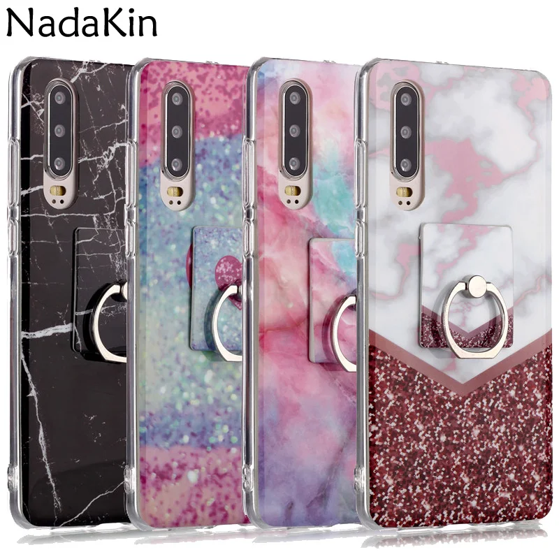 Мраморный камень мягкий чехол для телефона оболочка huawei P30 Pro P20 Lite 2019 светильник