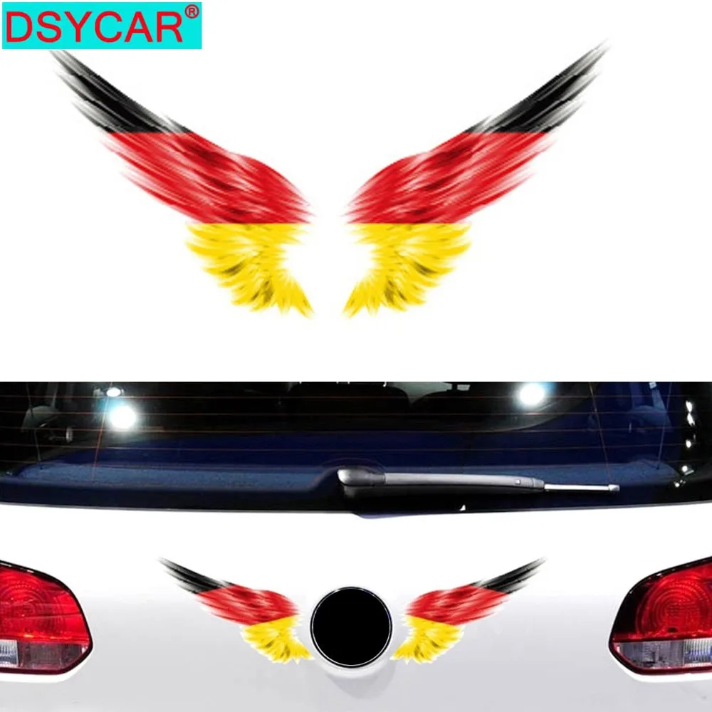 DSYCAR 1 компл. Наклейка на крыло автомобиля кузова Светоотражающая самоклеящаяся