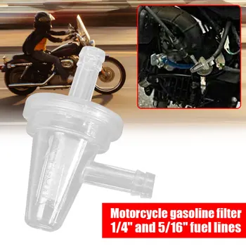 

Vehemo 1/4“ 90 Degrees Fuel Filters Motorcycle Stable Car Solvent Filter Auto